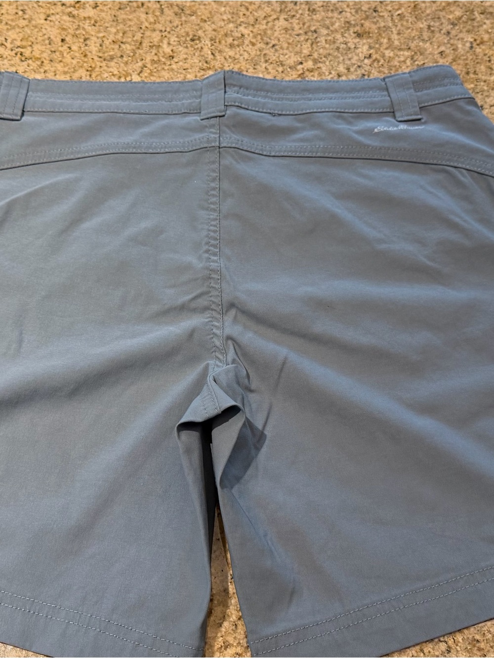 Eddie Bauer Women's Slate Blue Hybrid Shorts - Picture 3 of 6
